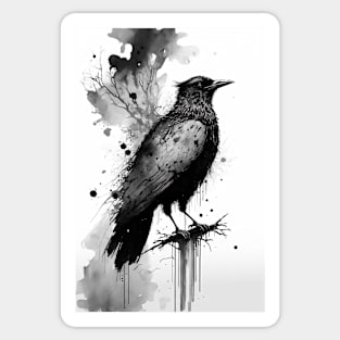 Ink Finch Sticker